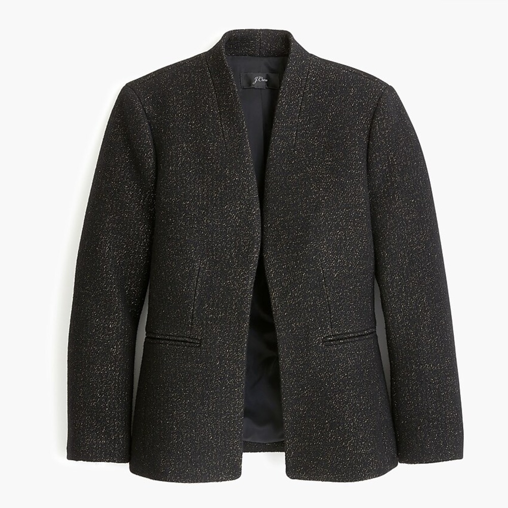 J. Crew • new tweed blazer